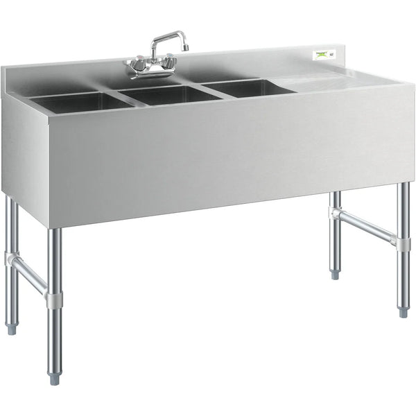 Regency 18-Guage Stainless Steel Sink Cover for 24 x 18 Bowls