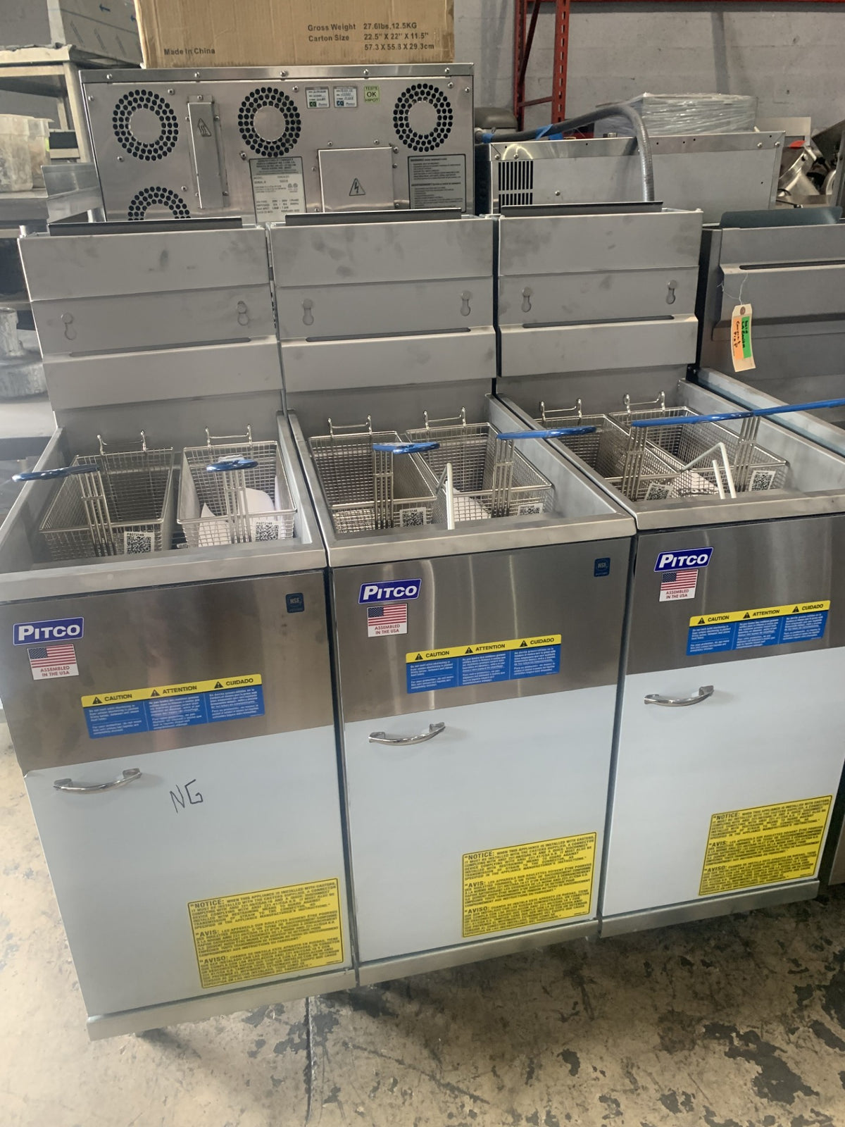 PITCO DEEP FRYER 45C+S - Maltese & Co