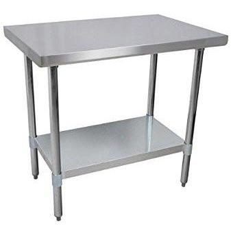 Stortec - 36" Stainless Steel Worktable Stand 24" x 36"- SS-24X36-11116-N - Maltese & Co New and Used restaurant Equipment
