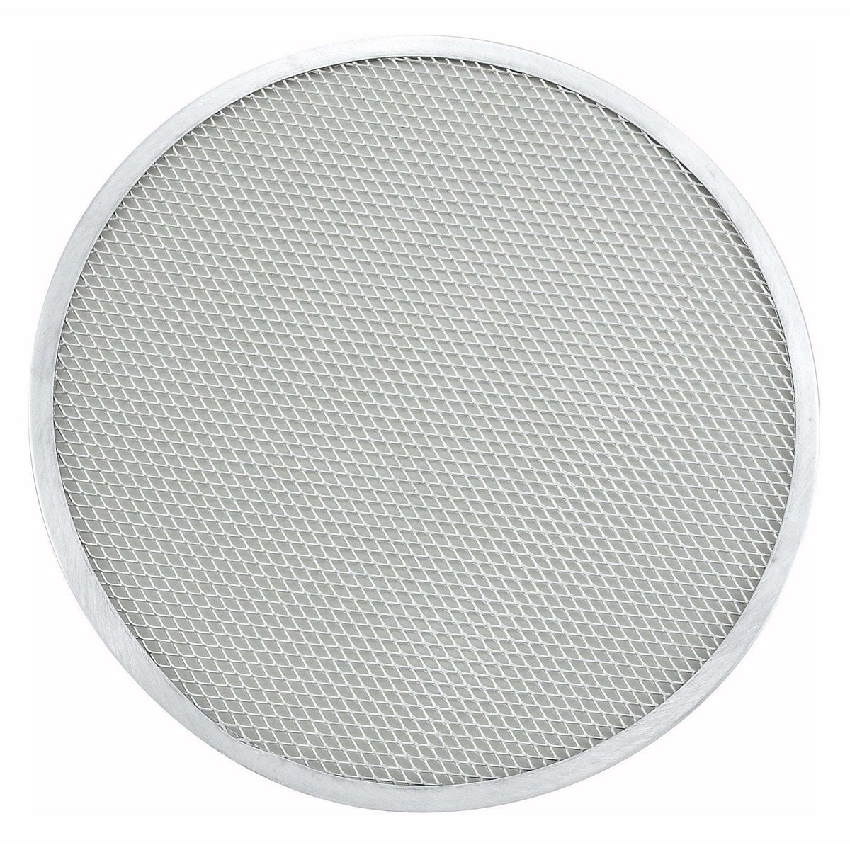 Winco - APZS-14 - 14" Seamless Pizza Screen, Aluminum - Pizza Supplies - Maltese & Co New and Used restaurant Equipment