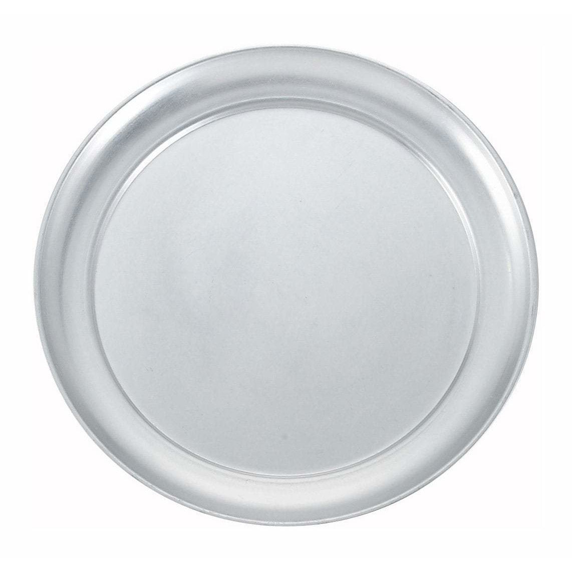 Winco - APZT-10 - 10" Wide Rim Pizza Tray, Aluminum - Pizza Supplies - Maltese & Co New and Used restaurant Equipment
