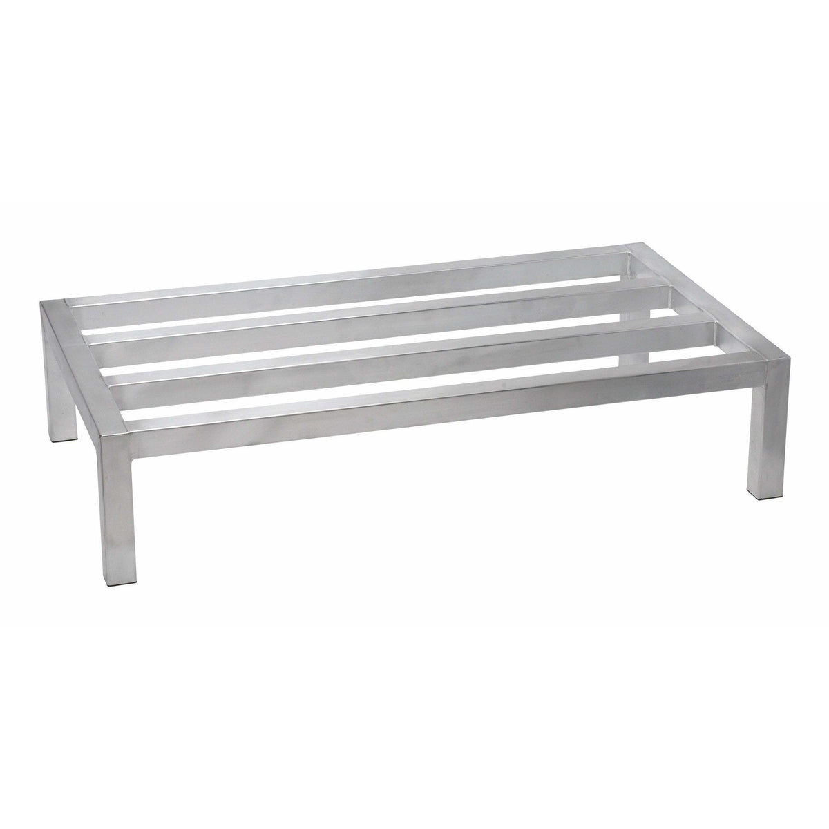 Winco - ASDR-2060 - Dunnage Rack, 20" x 60" x 8", Aluminum - Shelving - Maltese & Co New and Used restaurant Equipment