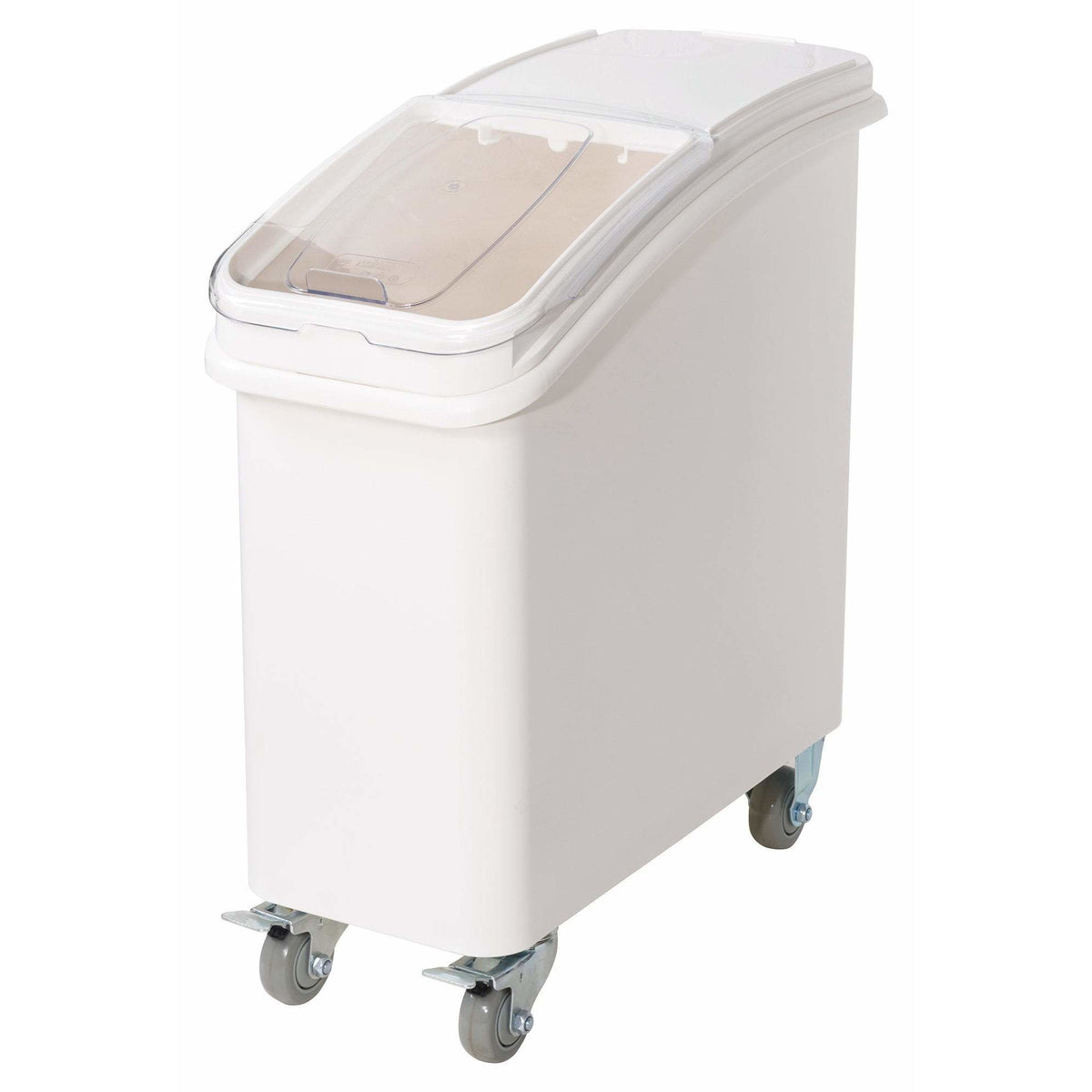 Winco - IB-21 - 21gal Ingredient Bin w/Brake Casters and Scoop - Food Storage - Maltese & Co New and Used restaurant Equipment
