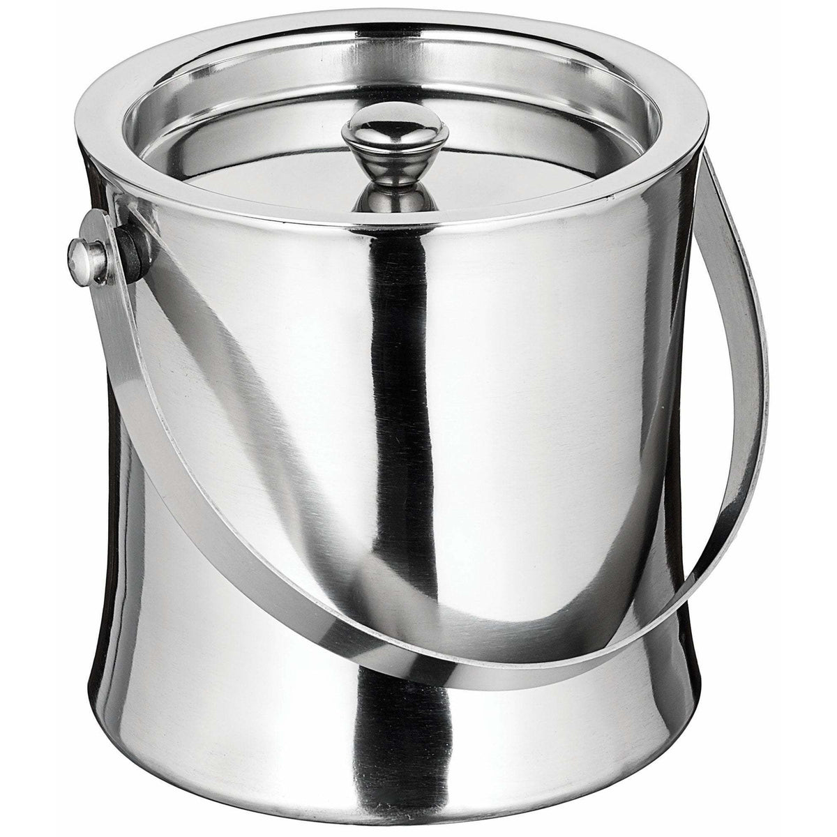 Winco - ICB-60 - Double-Wall Ice Bucket, 60 oz., Stainless Steel - Bar Supplies - Maltese & Co New and Used restaurant Equipment