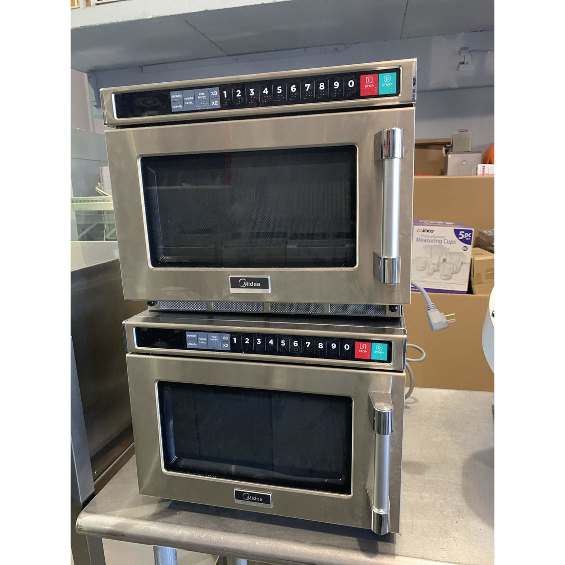 USED MIDEA MICROWAVE OVEN 1800 WATTS 1817G1A - Maltese & Co New and Used  restaurant Equipment 