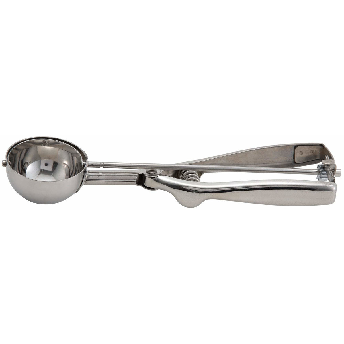 Winco - ISS-24 - Disher/Portioner, 1-3/4oz, Stainless Steel - Kitchen Utensils - Maltese & Co New and Used restaurant Equipment