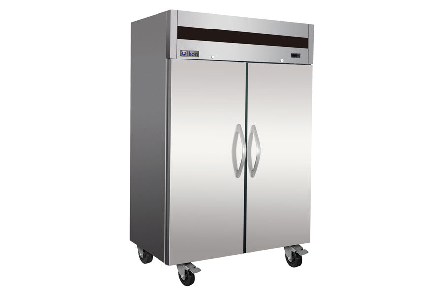 IKON - IT56F - Two Door Stainless Steel Upright Top Mount Freezer - Brand New - Maltese & Co New and Used restaurant Equipment