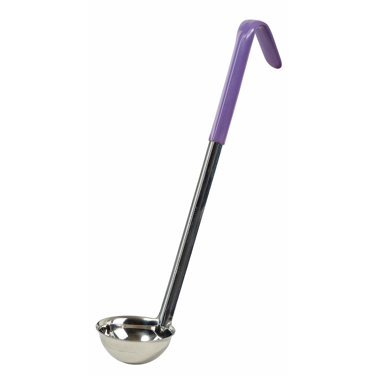 Winco - LDC-2P - 2oz, Ladle, One-piece, Purple, Stainless Steel, Allergen Free - Kitchen Utensils - Maltese & Co New and Used restaurant Equipment