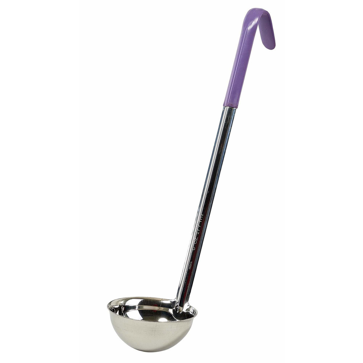 Winco - LDC-6P - 6oz, Ladle, One-piece, Purple, Stainless Steel, Allergen Free - Kitchen Utensils - Maltese & Co New and Used restaurant Equipment