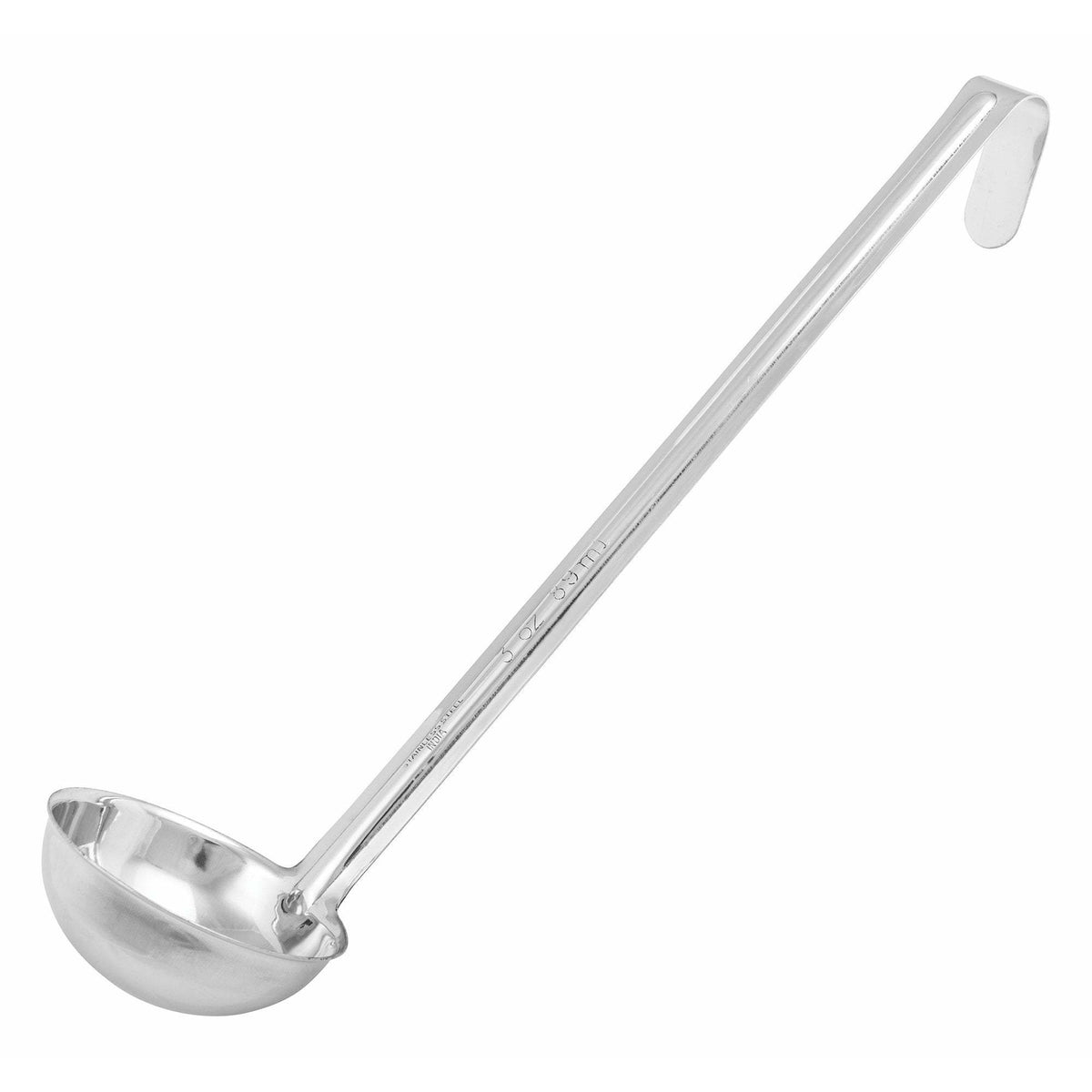 Winco - LDI-3 - 3oz Ladle, One-piece, Stainless Steel - Kitchen Utensils - Maltese & Co New and Used restaurant Equipment