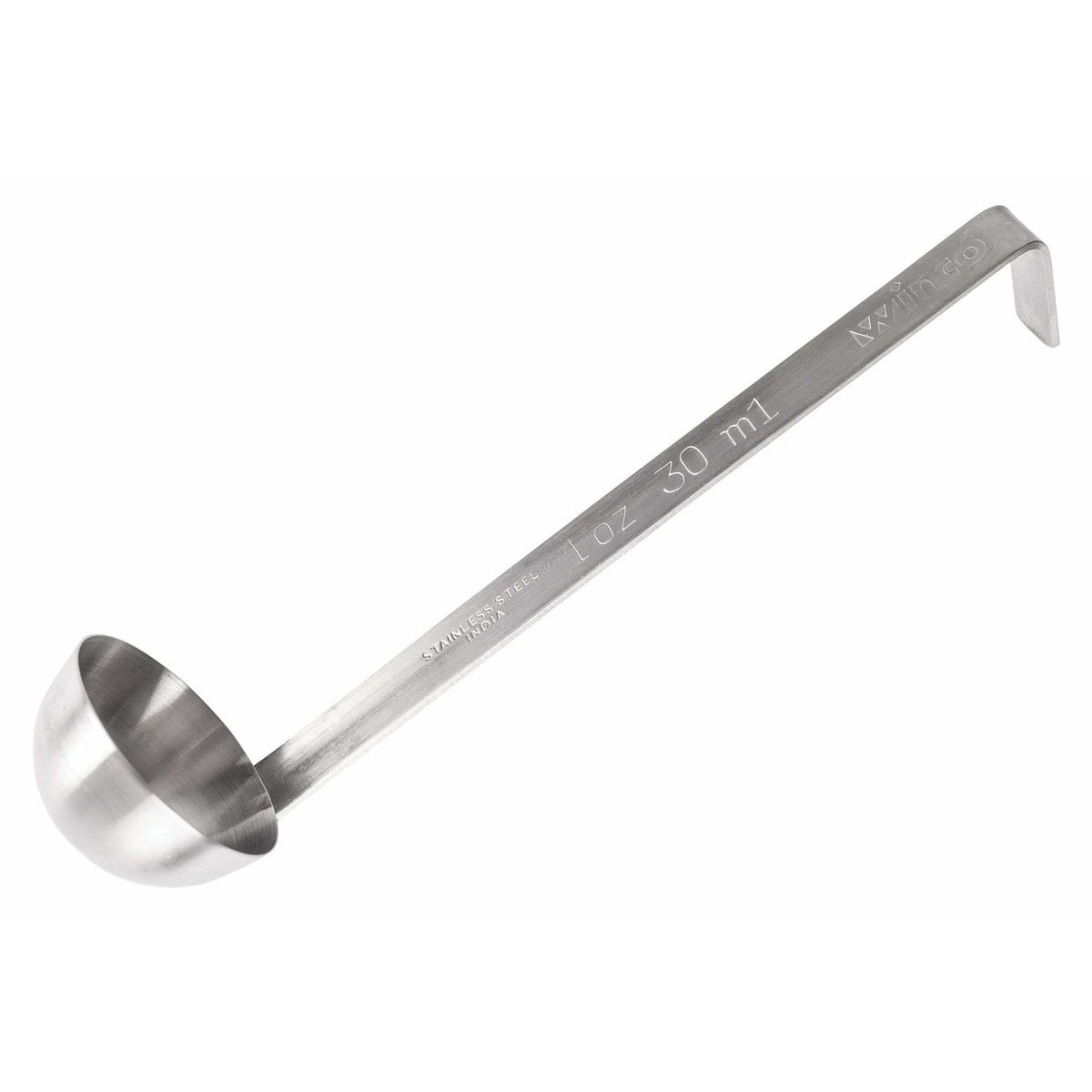 Winco - LDS-1 - 1oz Ladle w/8" Hdl, Two-piece, Stainless Steel - Kitchen Utensils - Maltese & Co New and Used restaurant Equipment