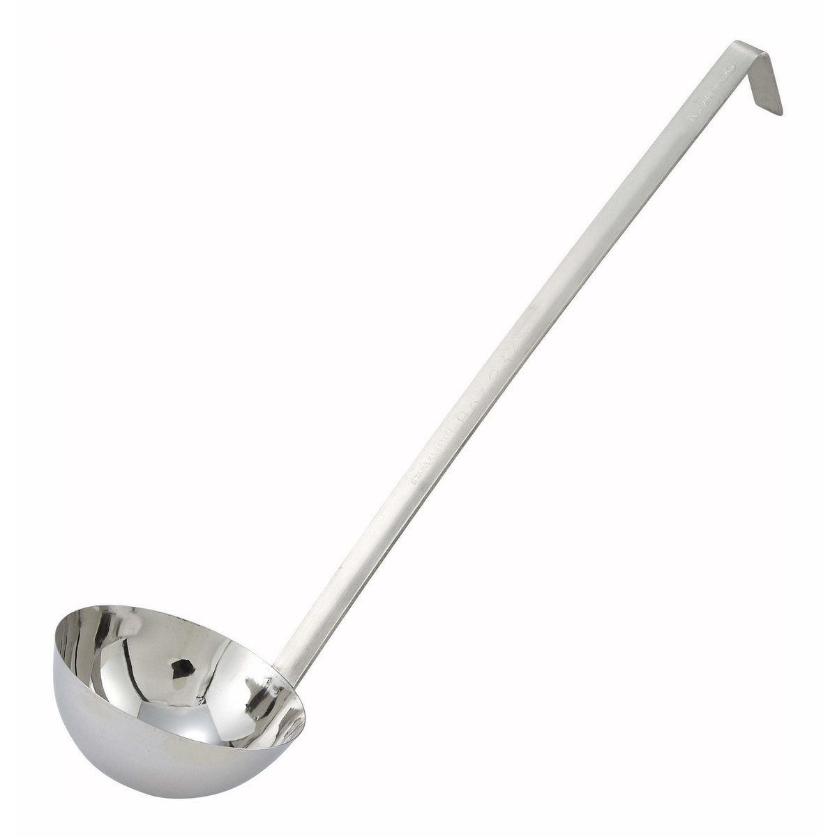 Winco - LDT-6 - 6oz Ladle, Two-piece, Stainless Steel - Kitchen Utensils - Maltese & Co New and Used restaurant Equipment