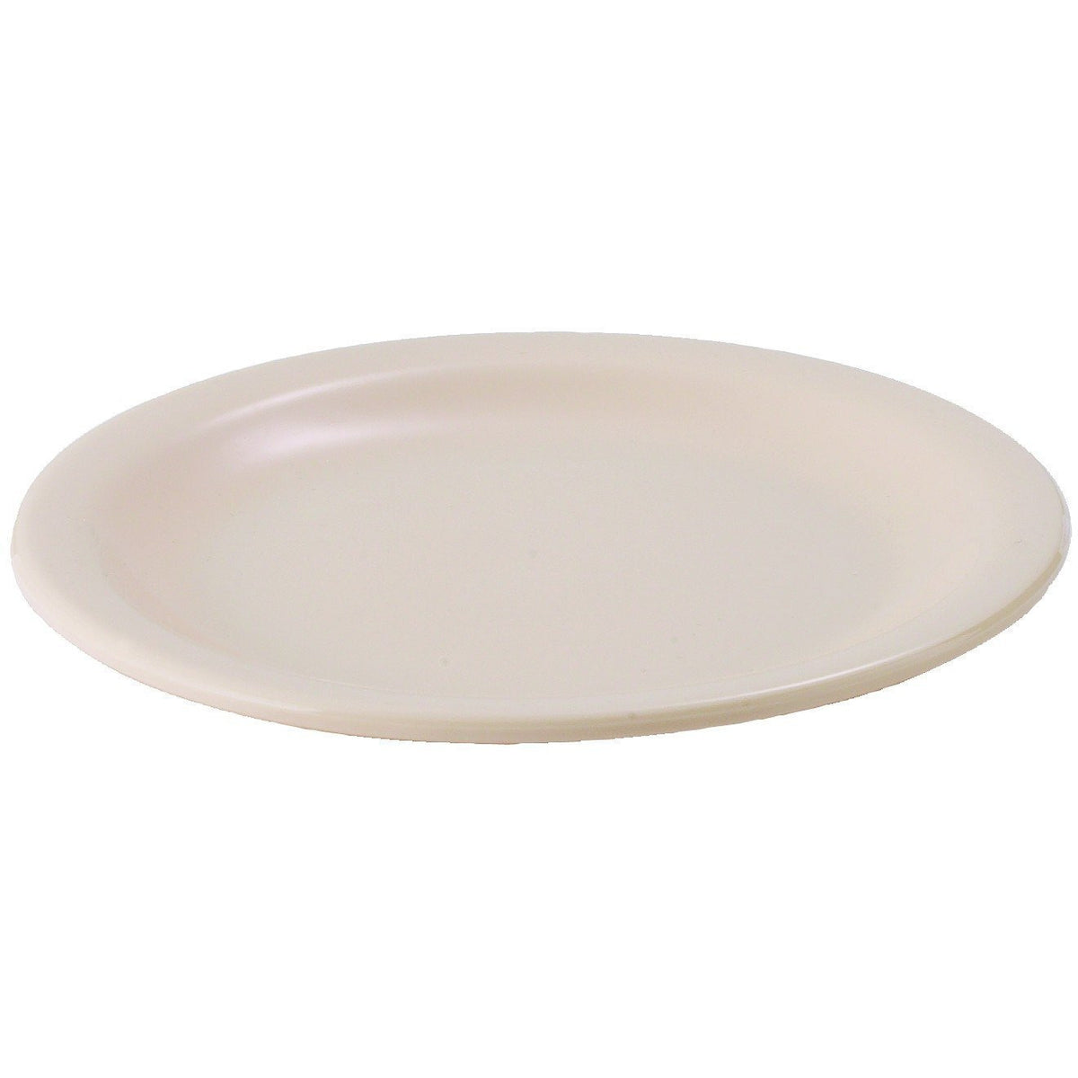 Winco - MMPR-6 - 6-1/2" Melamine Round Plates, Tan - Dinnerware - Maltese & Co New and Used restaurant Equipment