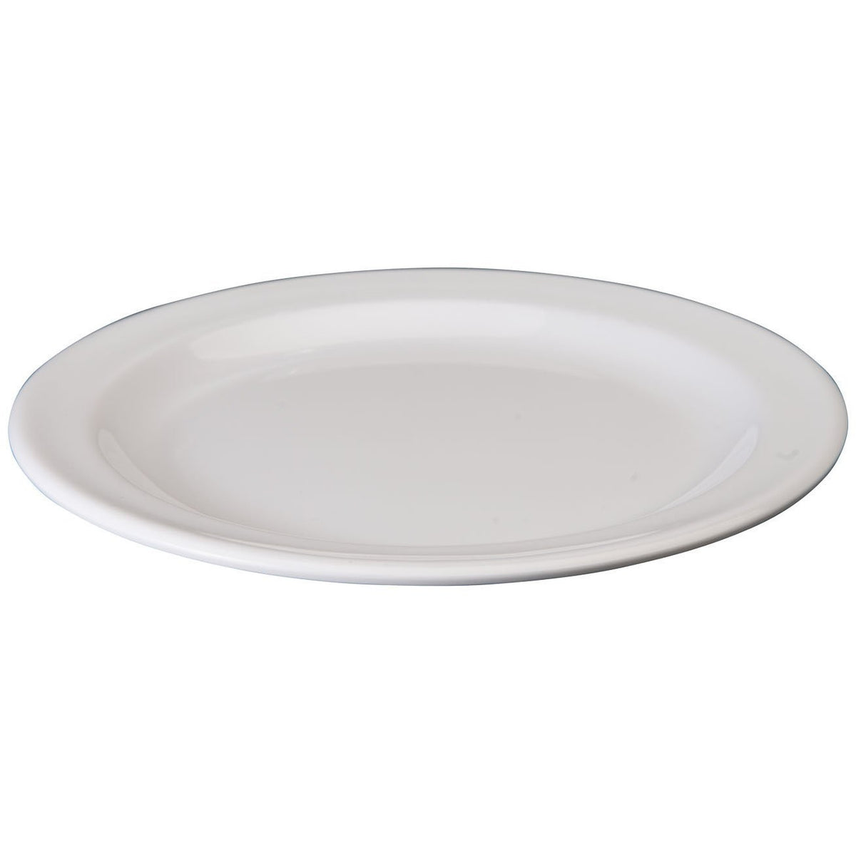 Winco - MMPR-7W - 7-1/2" Melamine Round Dessert Plates, White - Dinnerware - Maltese & Co New and Used restaurant Equipment