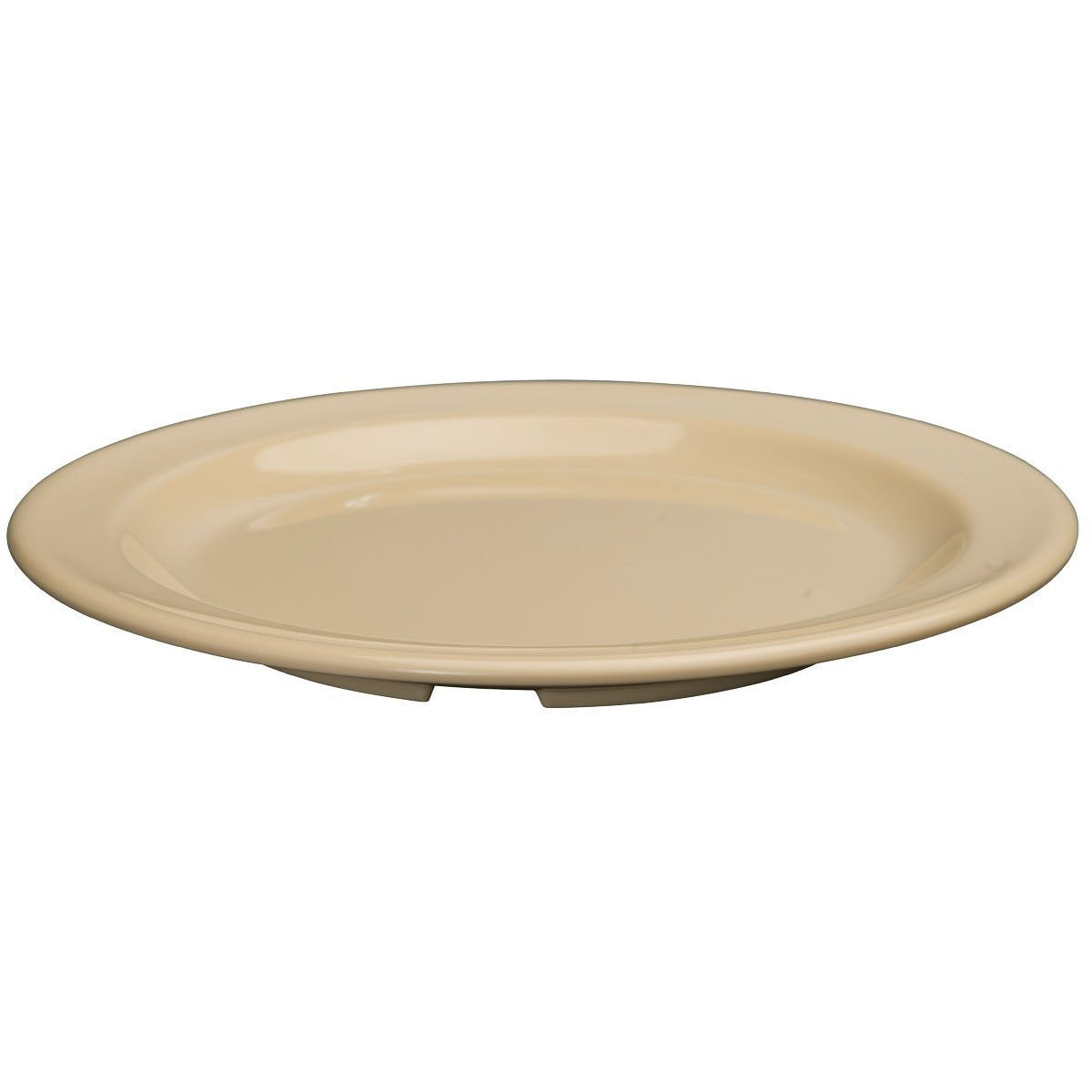 Winco - MMPR-8 - 8" Melamine Round Plates, Tan - Dinnerware - Maltese & Co New and Used restaurant Equipment