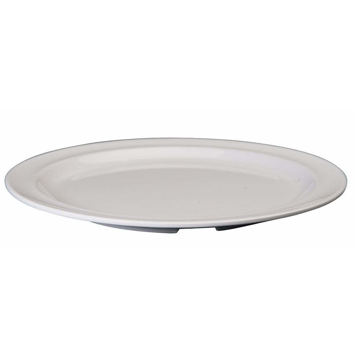 Winco - MMPR-9W - 9" Melamine Round Plates, White - Dinnerware - Maltese & Co New and Used restaurant Equipment
