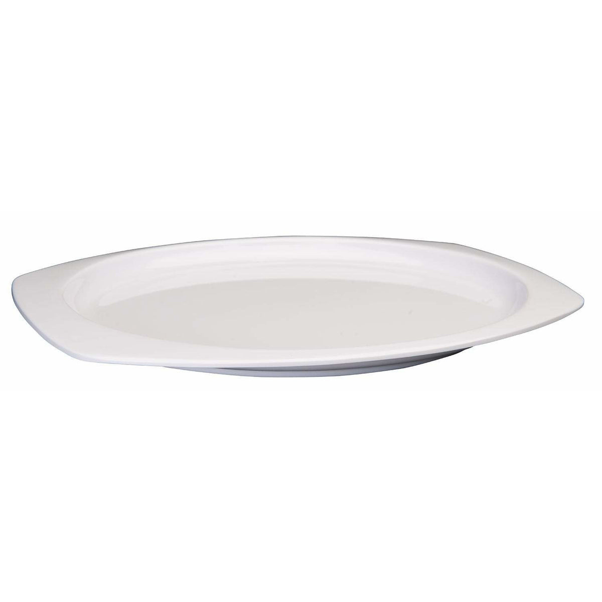Winco - MMPT-129W - 12-1/2" x 9" Melamine Rectangular Platters, White - Dinnerware - Maltese & Co New and Used restaurant Equipment