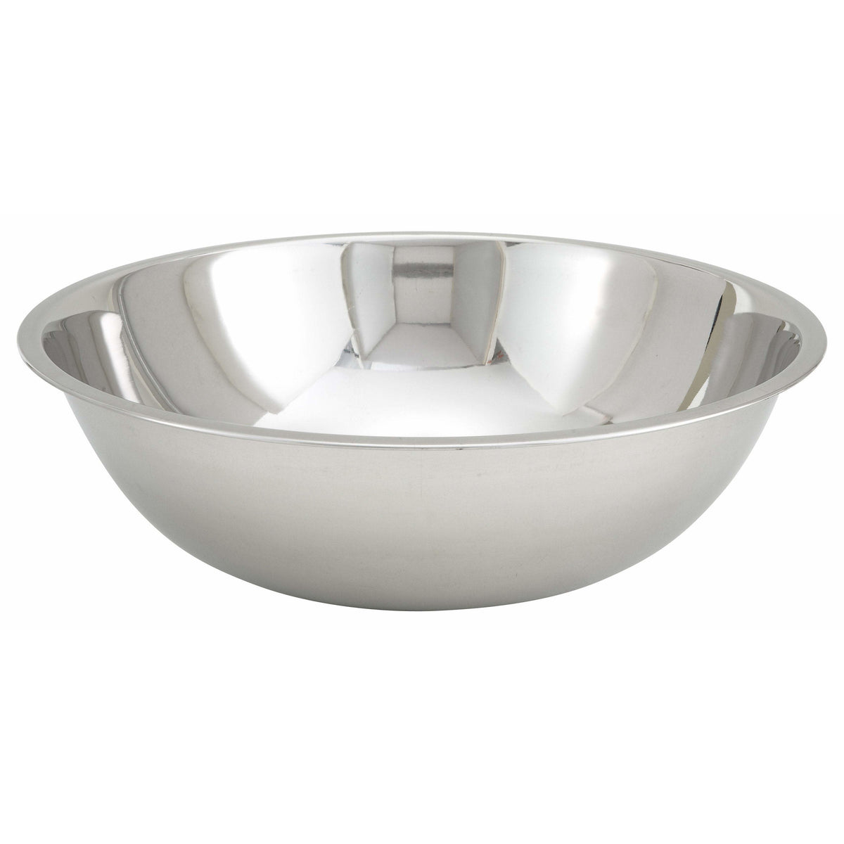 Winco - MXBT-1300Q - 13qt All-Purpose True Capacity Mixing Bowl, Stainless Steel - Food Preparation - Maltese & Co New and Used restaurant Equipment