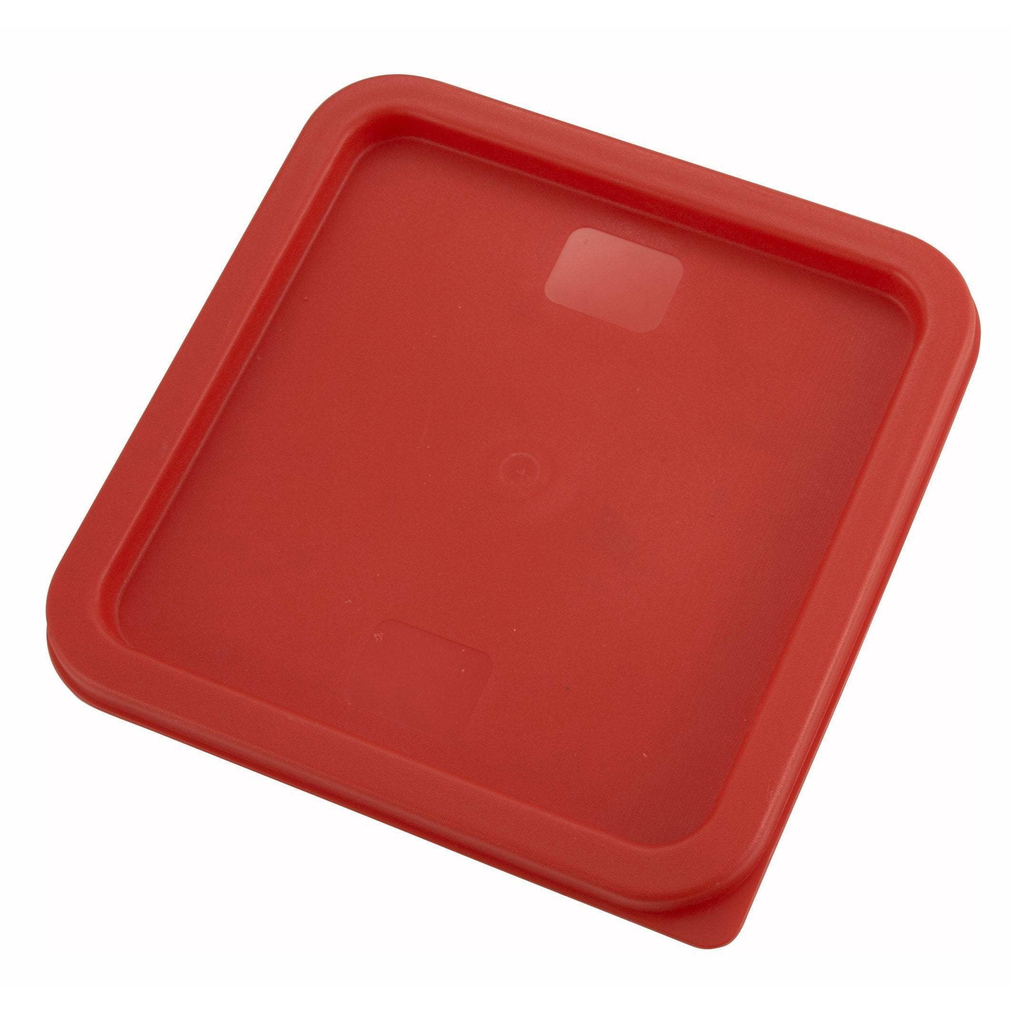 Winco - PECC-68 - Cover for PESC-6/8, PTSC-6/8, PCSC-6/8, Red, PE - Food Storage - Maltese & Co New and Used  restaurant Equipment