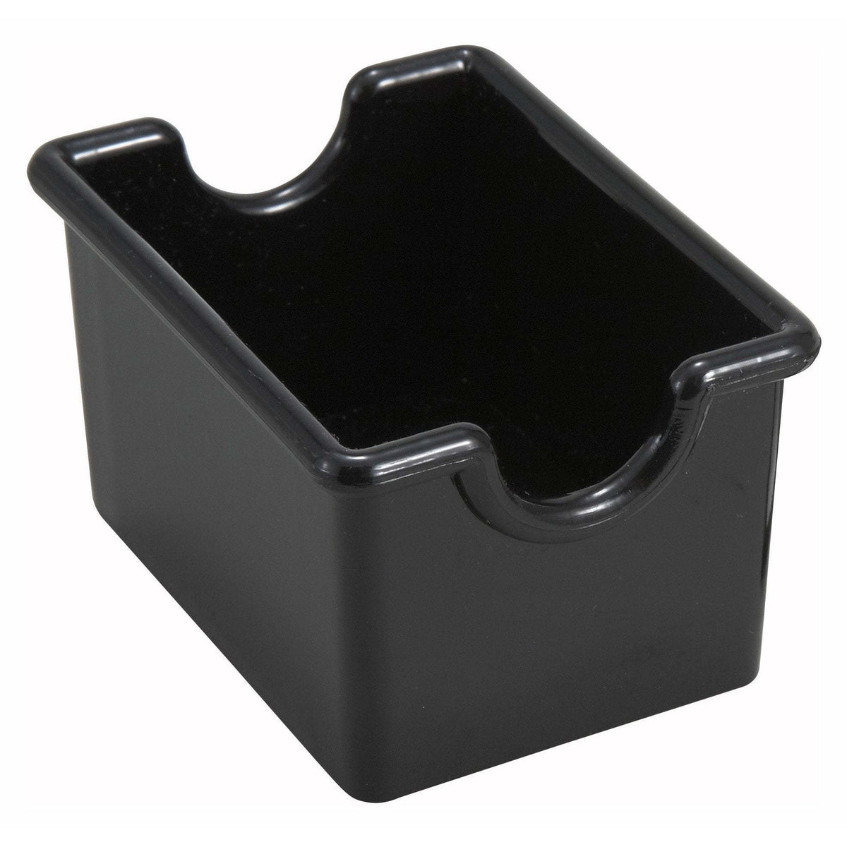 Winco - PPH-1K - Sugar Packet Holder, Plastic, Black - Tabletop - Maltese & Co New and Used restaurant Equipment