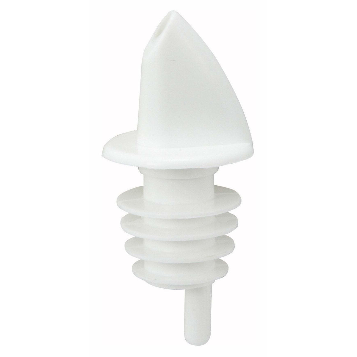 Winco - PPR-2W - Free Flow Pourers, White - Bar Supplies - Maltese & Co New and Used restaurant Equipment