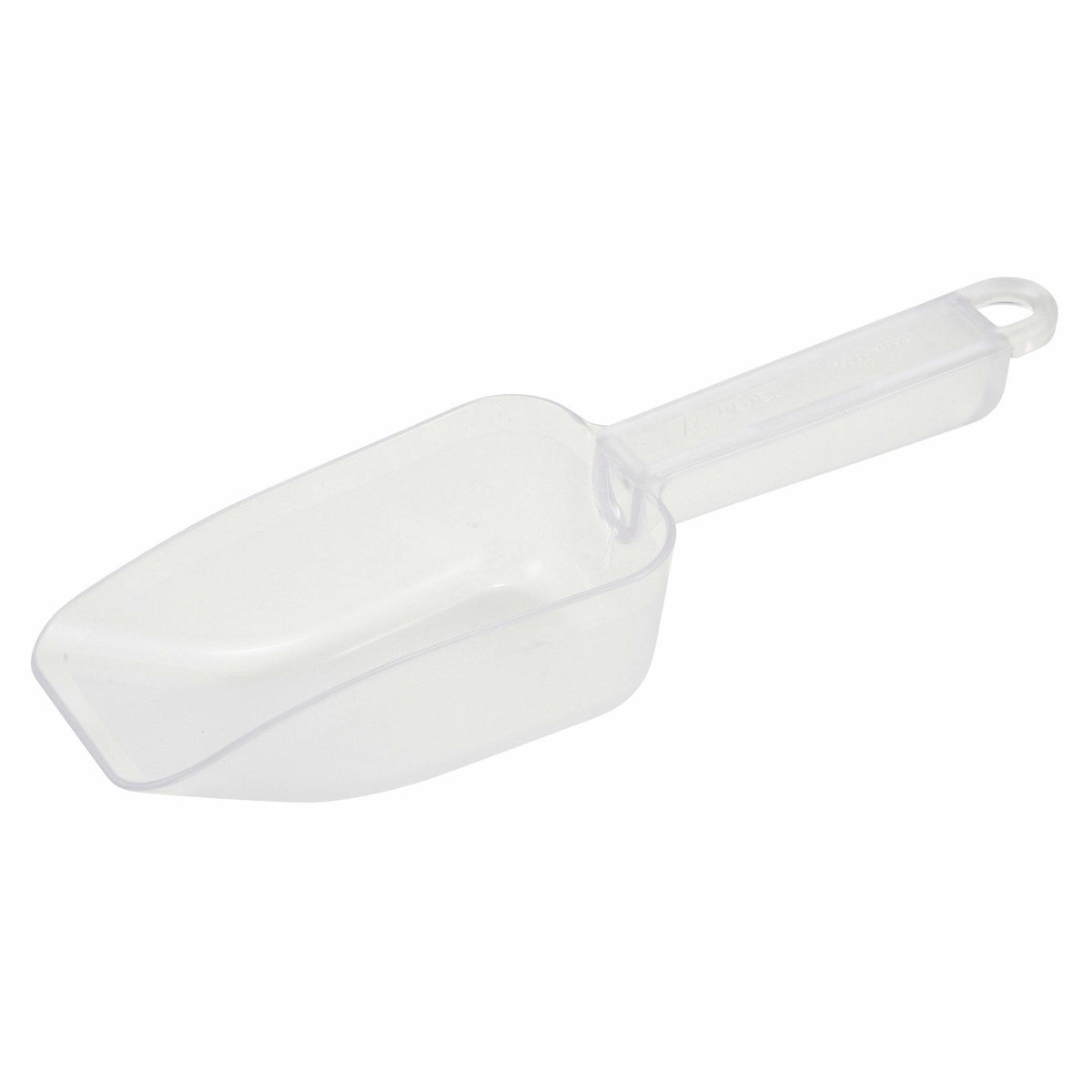Winco - PS-10 - 10oz PC Scoop, Clear - Kitchen Utensils - Maltese & Co New and Used restaurant Equipment