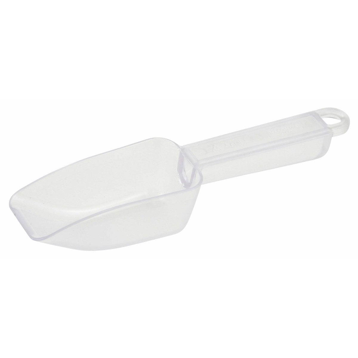 Winco - PS-5 - 5oz PC Scoop, Clear - Kitchen Utensils - Maltese & Co New and Used restaurant Equipment