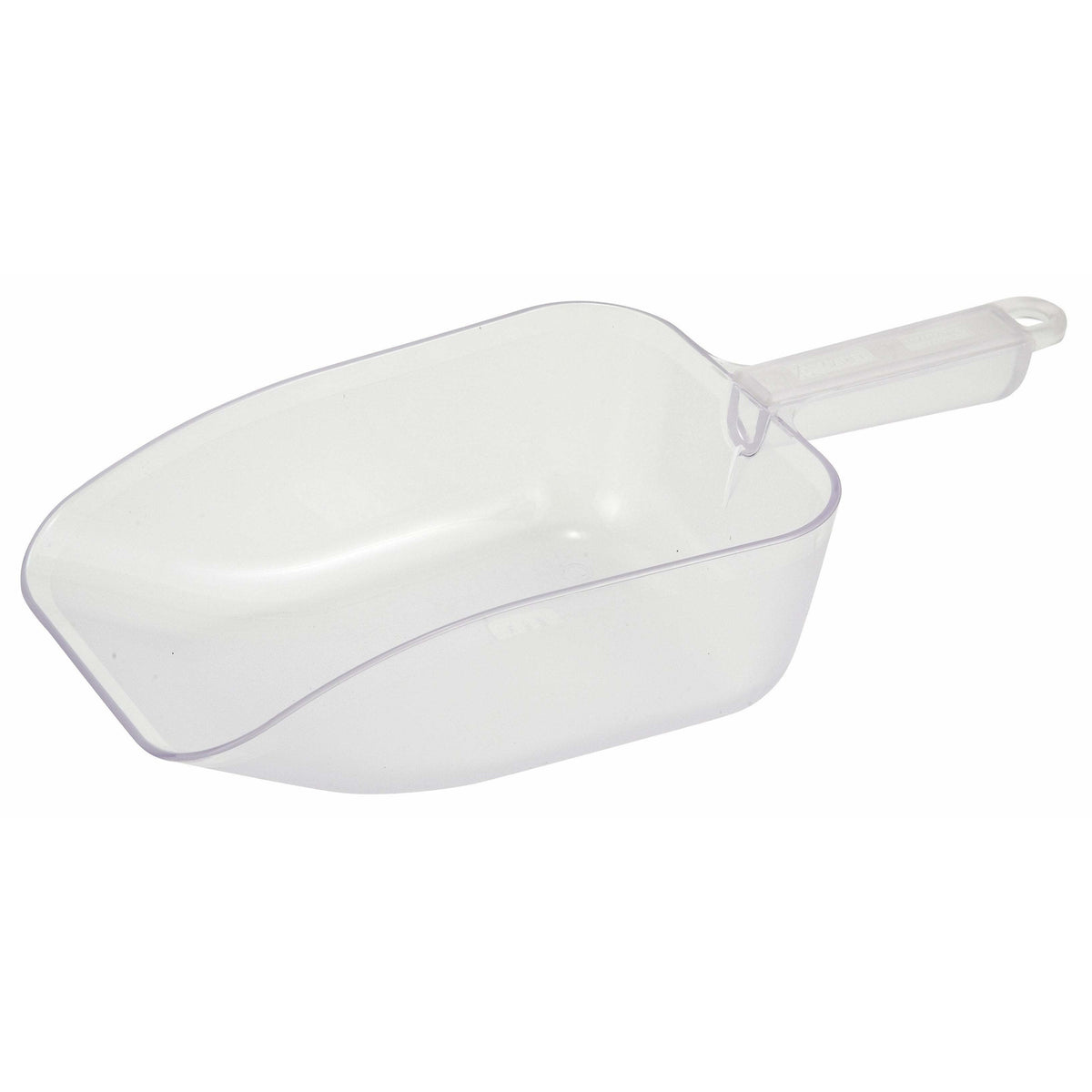 Winco - PS-50 - 50oz PC Scoop, Clear - Kitchen Utensils - Maltese & Co New and Used restaurant Equipment