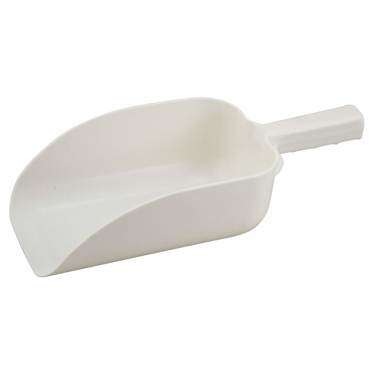 Winco - PS-64 - 64oz Plastic Scoop, White - Kitchen Utensils - Maltese & Co New and Used restaurant Equipment