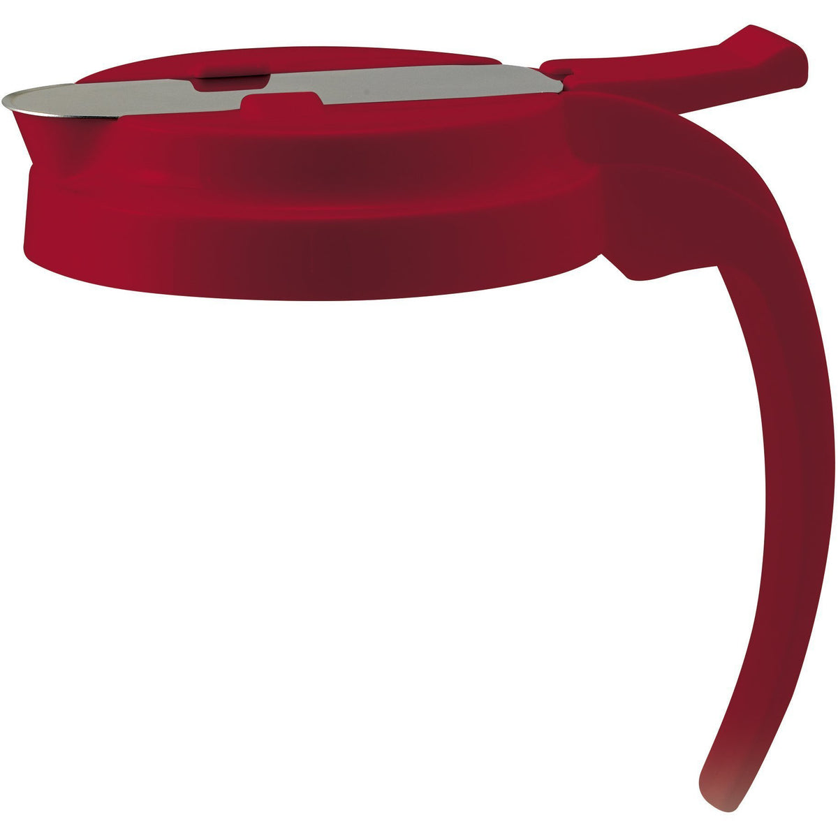 Winco - PSUD-RLid - Lid for 32oz, 48oz Syrup Dispenser, Red - Tabletop - Maltese & Co New and Used restaurant Equipment
