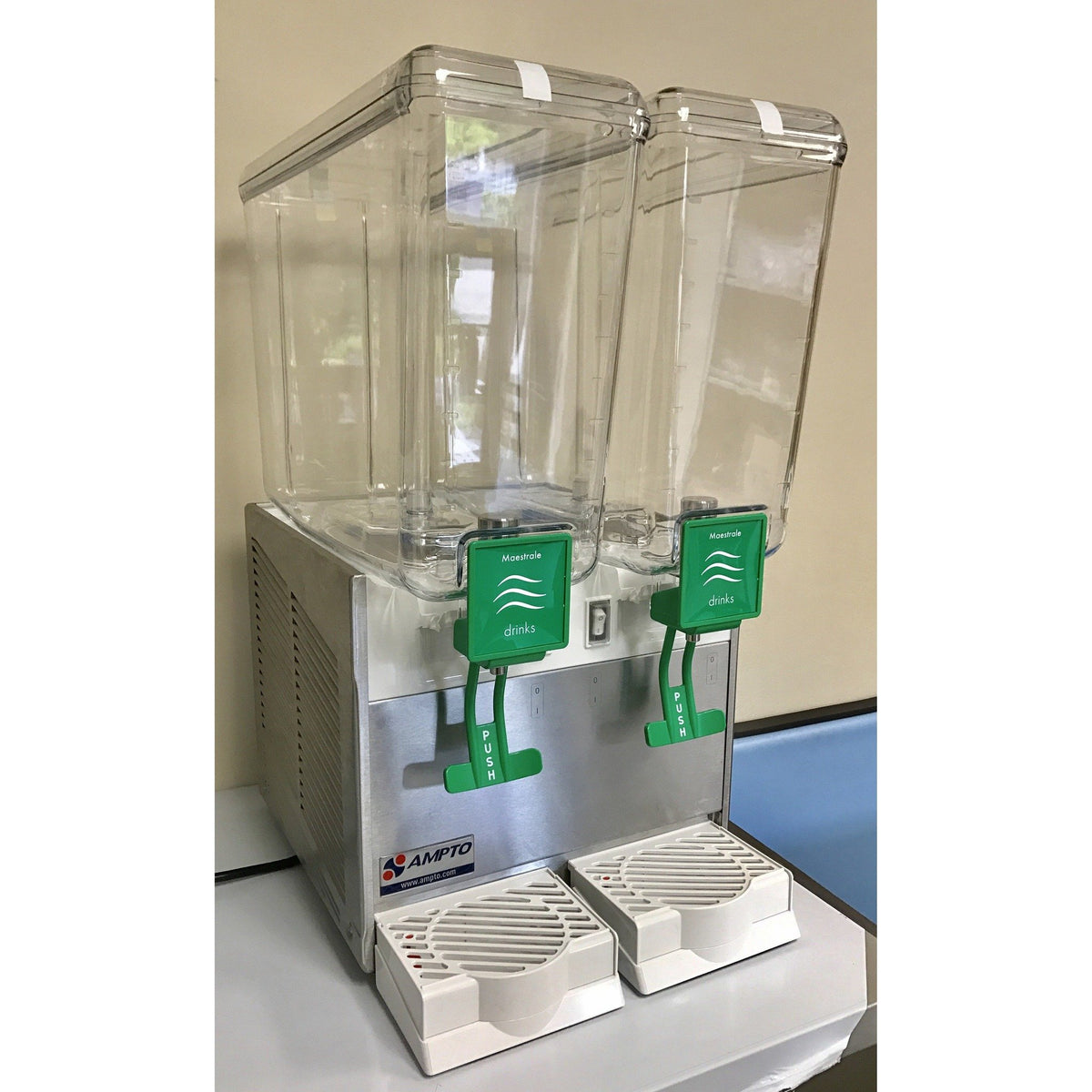 Ampto- Beverage Dispenser- Electric, Cold-AO-D1256-4D1256400415-N - Maltese & Co New and Used restaurant Equipment