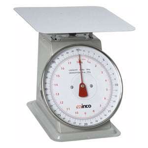Winco - SCAL-840 - 40Lbs Receiving Scale, 8" Dial  - Food Preparation - Maltese & Co New and Used  restaurant Equipment 