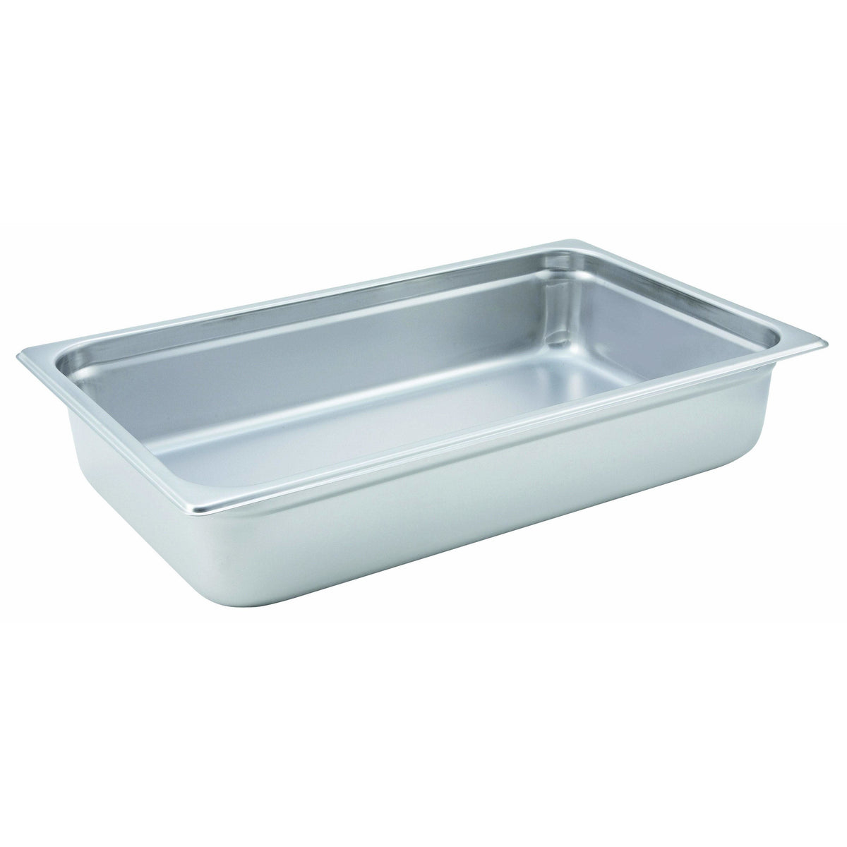 Winco - SPJH-104 - Anti-jam Steam Pan, Full-size, 4", 22 Ga Stainless Steel - Steam Table - Maltese & Co New and Used restaurant Equipment
