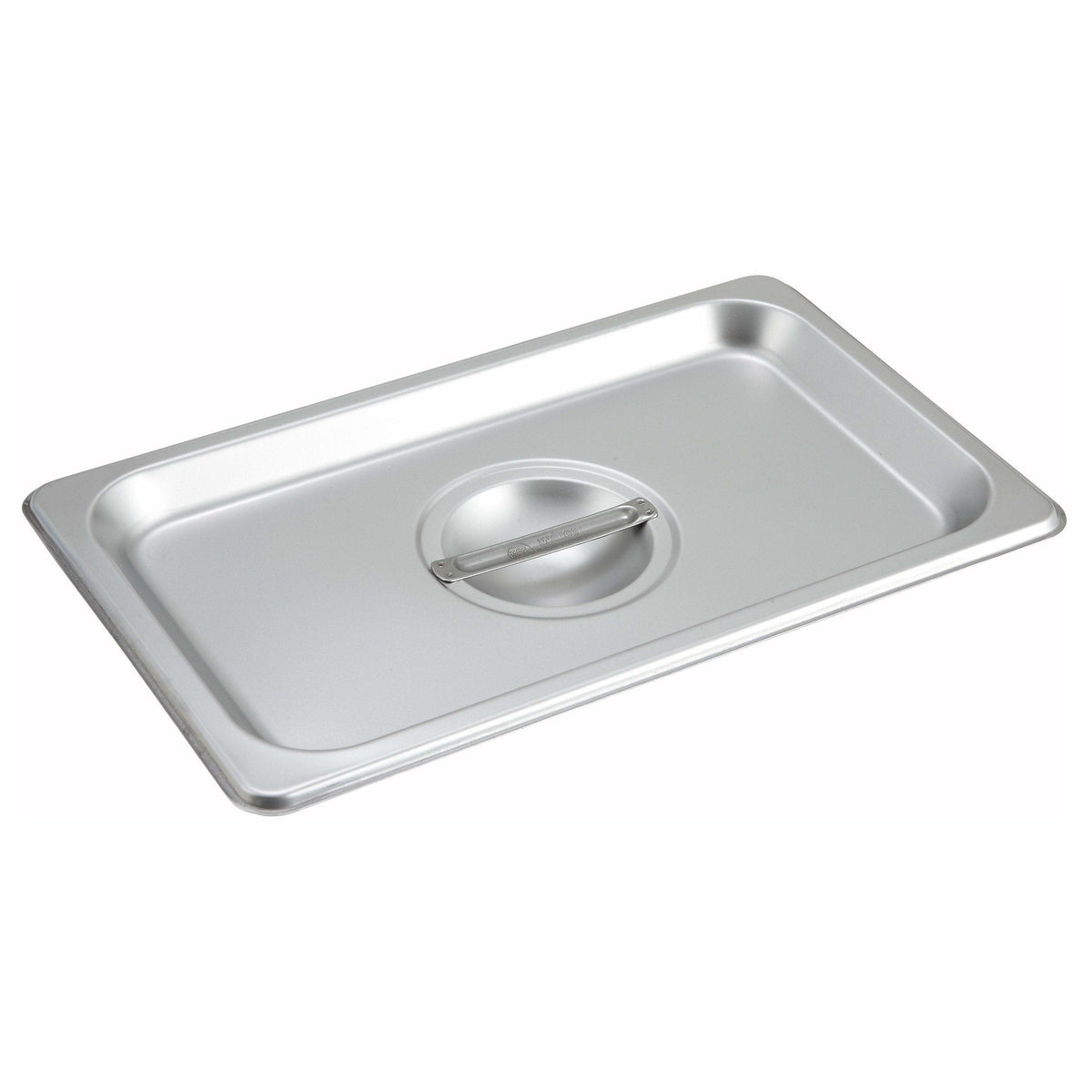 Winco - SPSCQ - Stainless Steel Steam Pan Cover, 1/4 Size, Solid - Steam Table - Maltese & Co New and Used restaurant Equipment