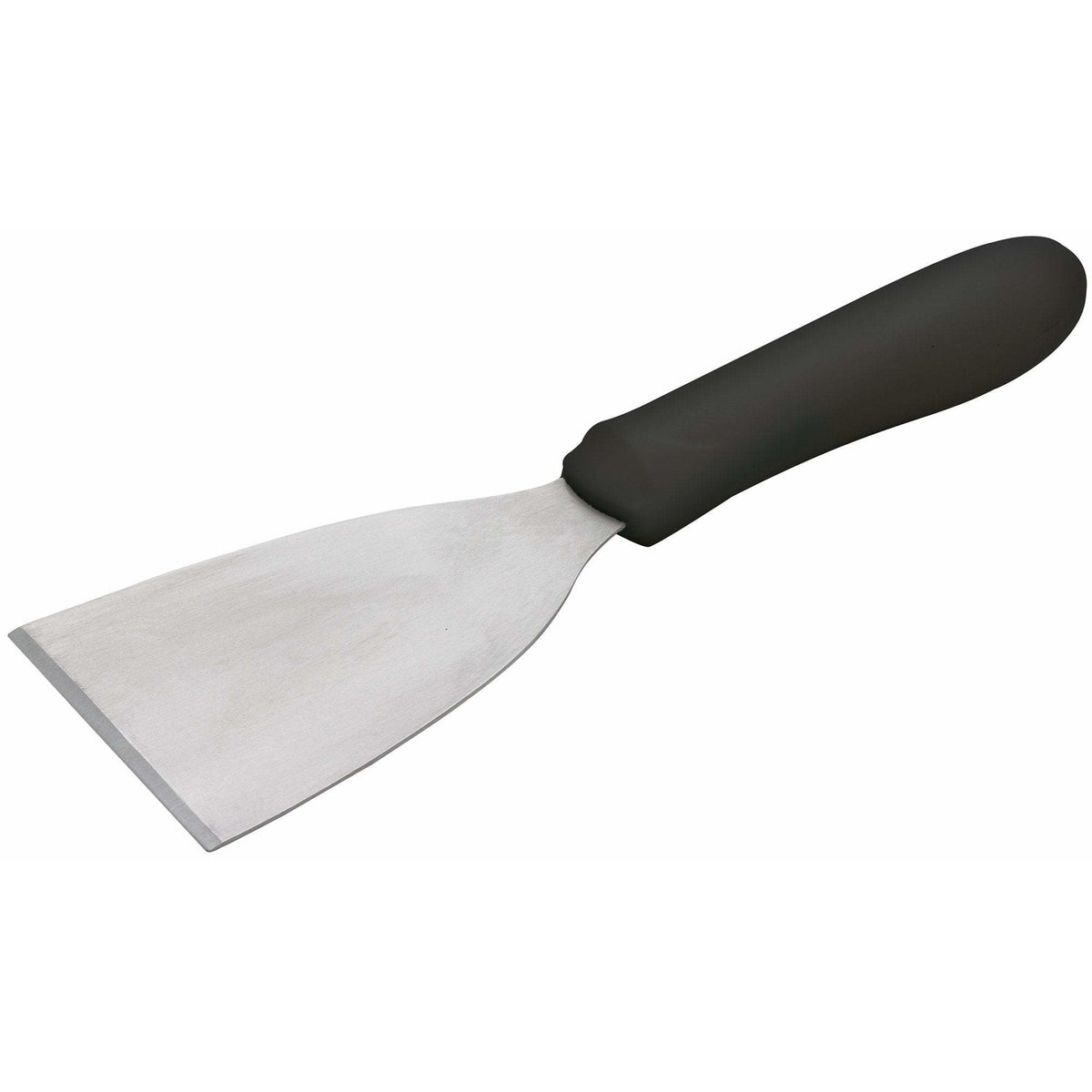 Winco - TKP-32 - Scraper, Black PP Hdl, 4-1/2" x 3-1/8" Blade - Chef Cutlery - Maltese & Co New and Used restaurant Equipment