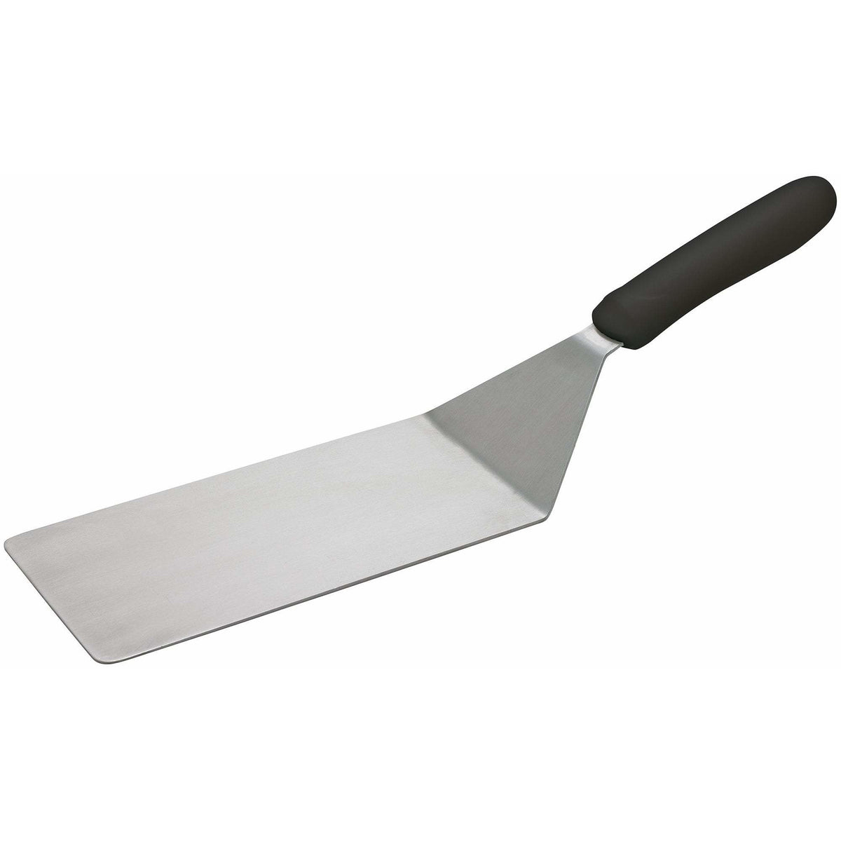 Winco - TKP-42 - Turner w/Offset, Black PP Hdl, 8" x 4" Blade - Chef Cutlery - Maltese & Co New and Used restaurant Equipment
