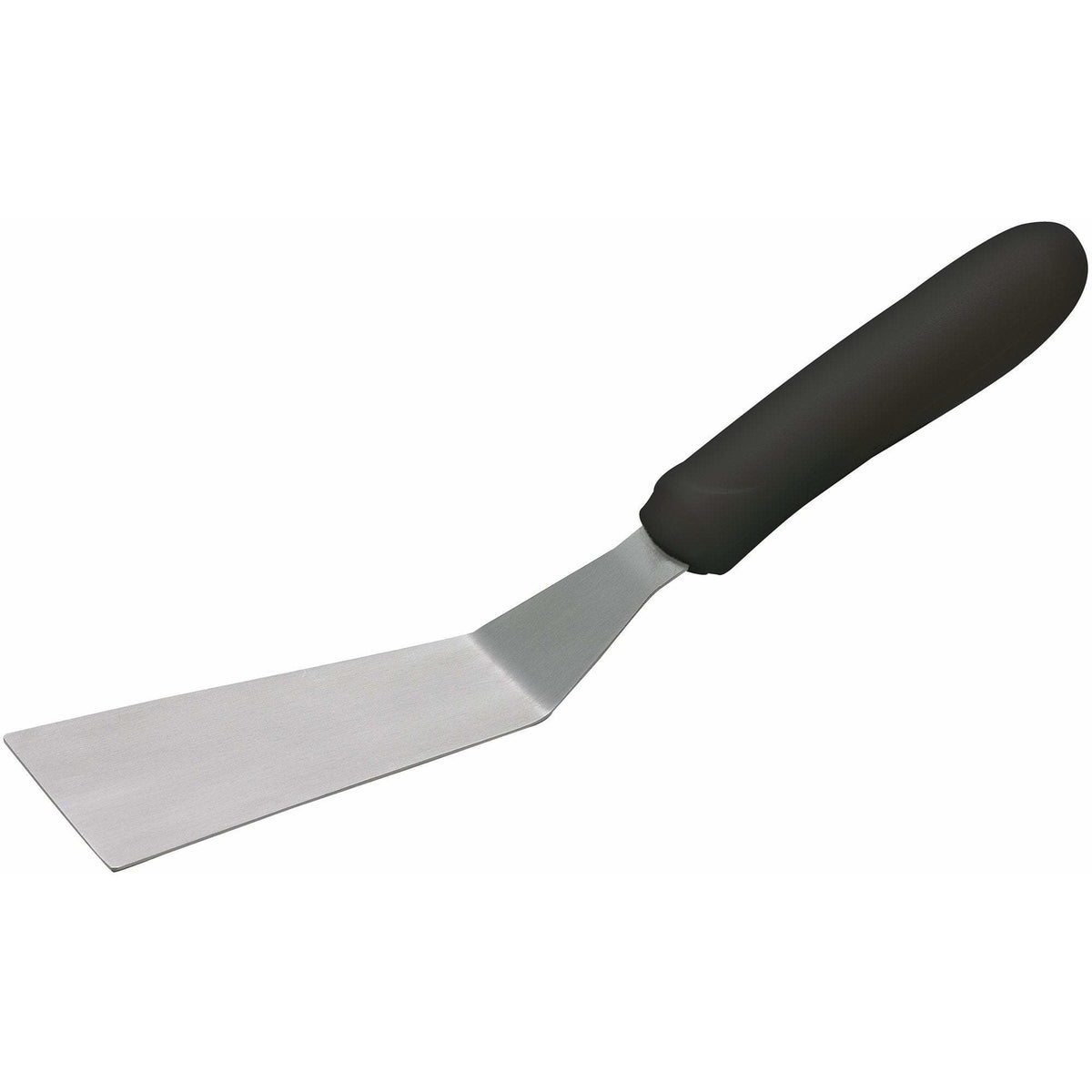 Winco - TKP-50 - Grill Spatula w/Offset, Black PP Hdl, 4-1/4" x 2-3/16" Blade - Chef Cutlery - Maltese & Co New and Used restaurant Equipment