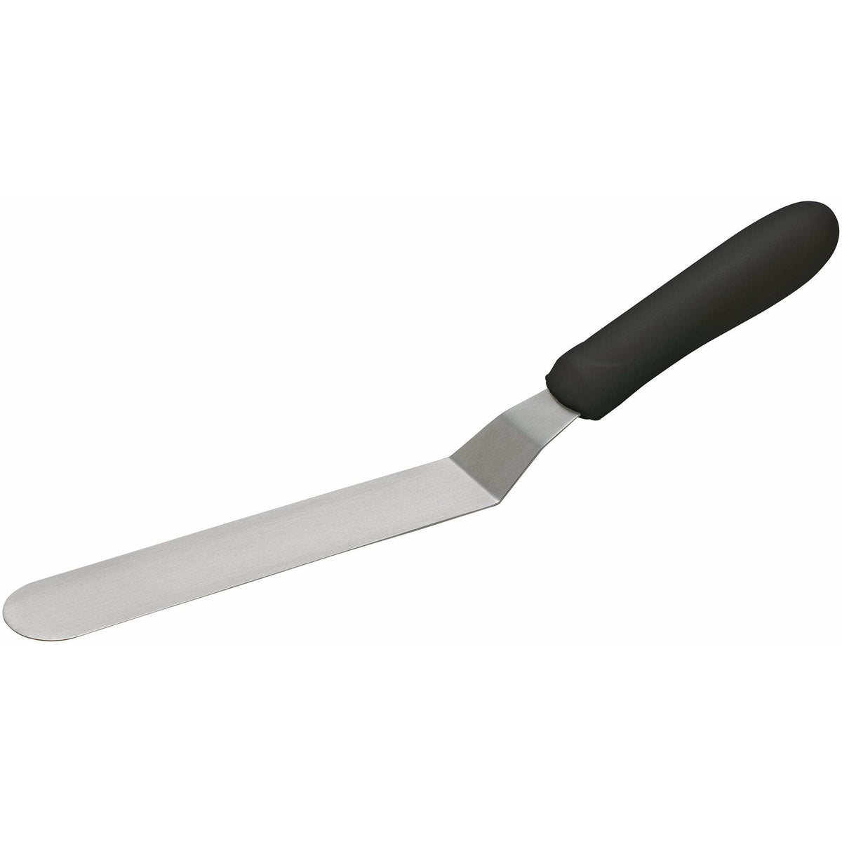 Winco - TKPO-7 - Spatula w/Offset, Black PP Hdl, 6-1/2" x 1-5/16" Blade - Chef Cutlery - Maltese & Co New and Used restaurant Equipment