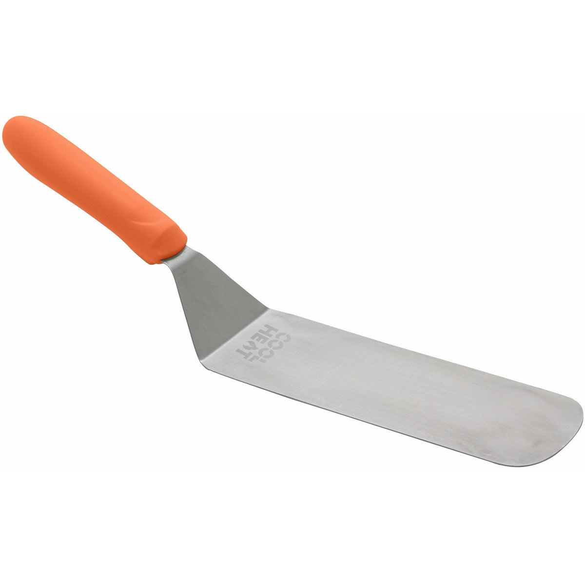 Winco - TNH-90 - High Heat Flexible Turner w/Offset, Orange Nylon Hdl, 8-1/4"x2-7/8" Blade - Chef Cutlery - Maltese & Co New and Used restaurant Equipment