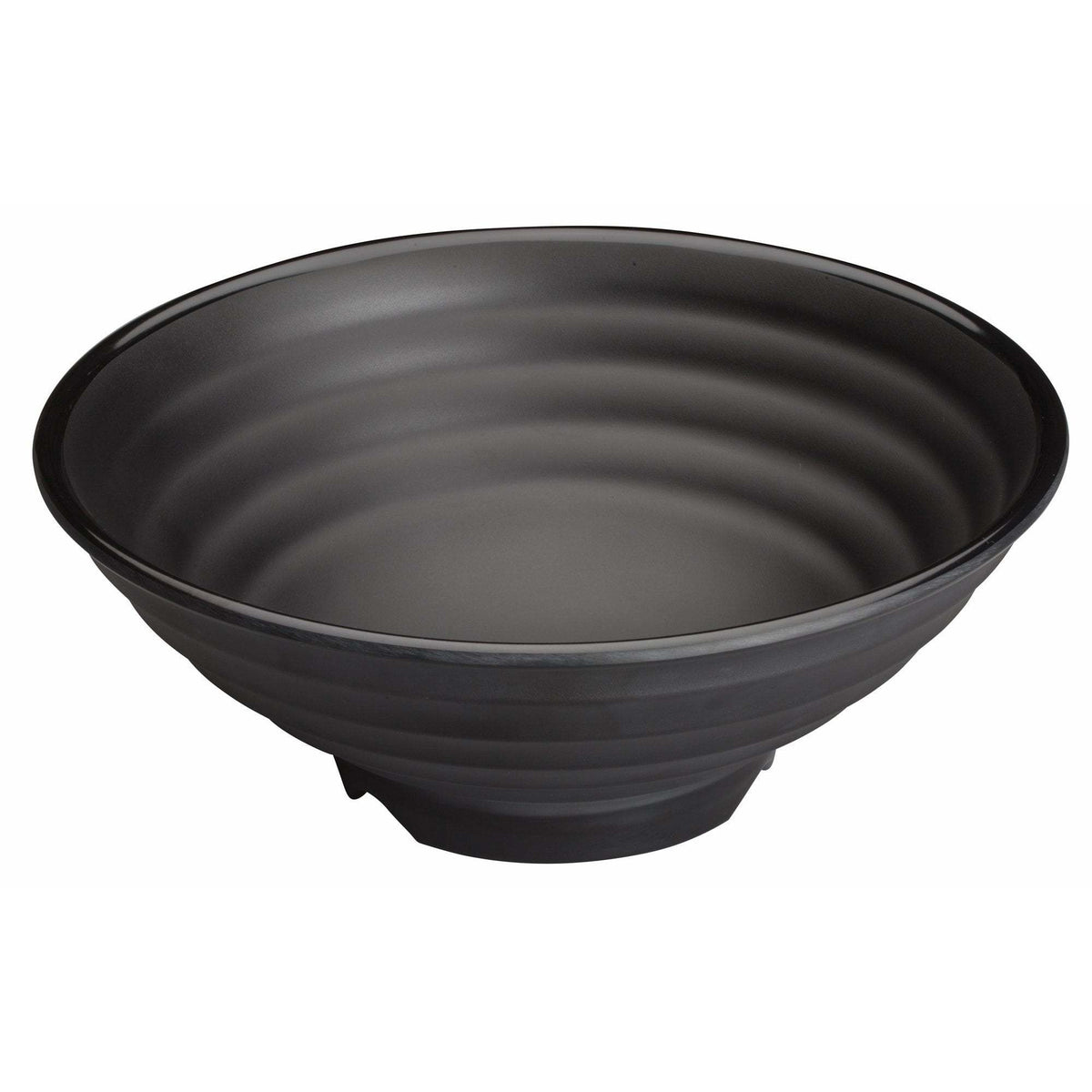 Winco - WDM012-304 - 11-1/2"Dia Melamine Bowl, Black, 12pcs/case - Dinnerware - Maltese & Co New and Used restaurant Equipment