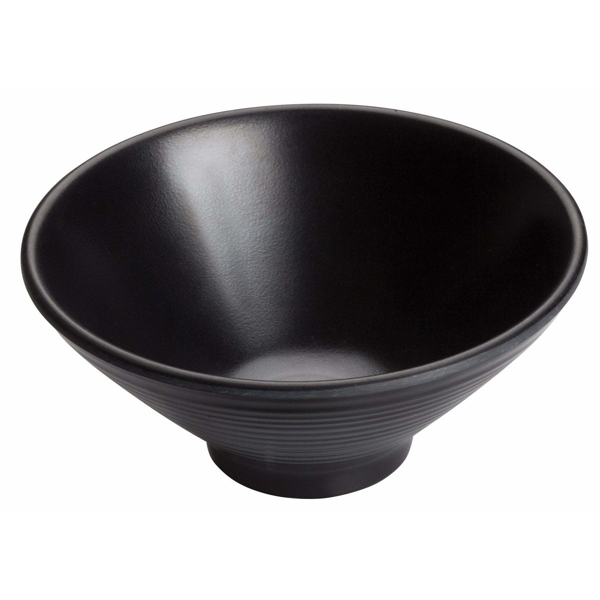 Winco - WDM014-301 - 5-3/8"Dia Melamine Bowl, Black, 24pcs/case - Dinnerware - Maltese & Co New and Used restaurant Equipment