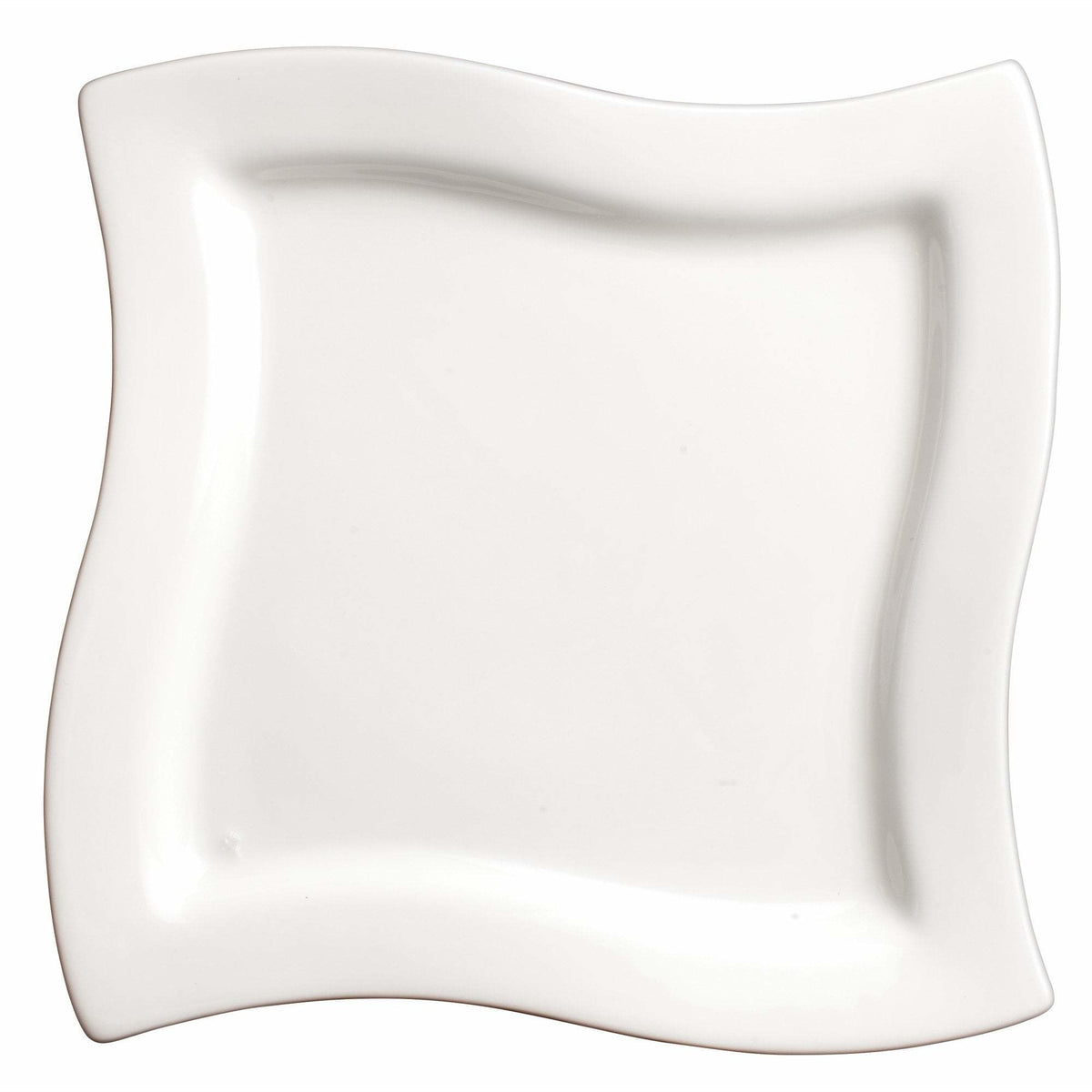 Winco - WDP011-102 - CRAMONT 7-1/2"Sq Porcelain Square Plate, Bright White, 24 pcs/case - Dinnerware - Maltese & Co New and Used restaurant Equipment