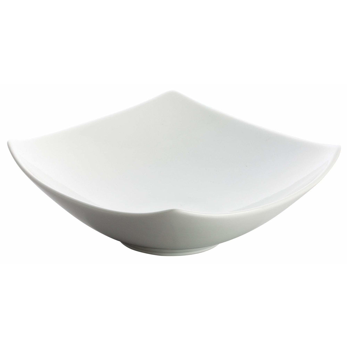 Winco - WDP013-102 - 4-1/4"Sq Porcelain Square Plate, Bright White, 36 pcs/case - Dinnerware - Maltese & Co New and Used restaurant Equipment