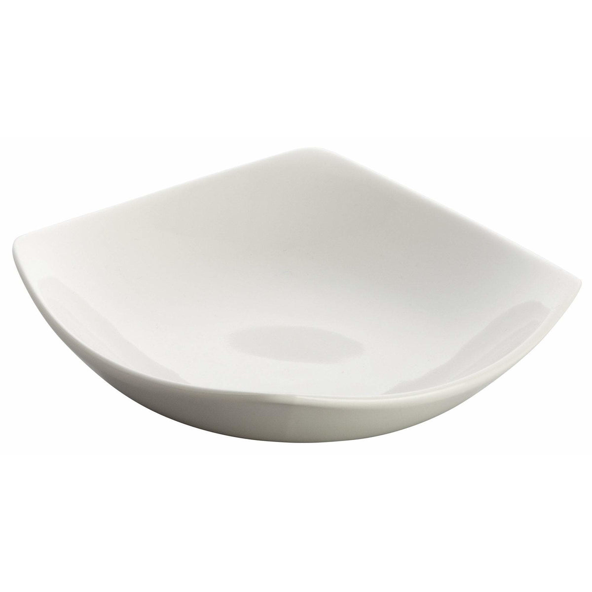 Winco - WDP013-103 - 5-1/4"Sq Porcelain Square Plate, Bright White, 36 pcs/case - Dinnerware - Maltese & Co New and Used restaurant Equipment