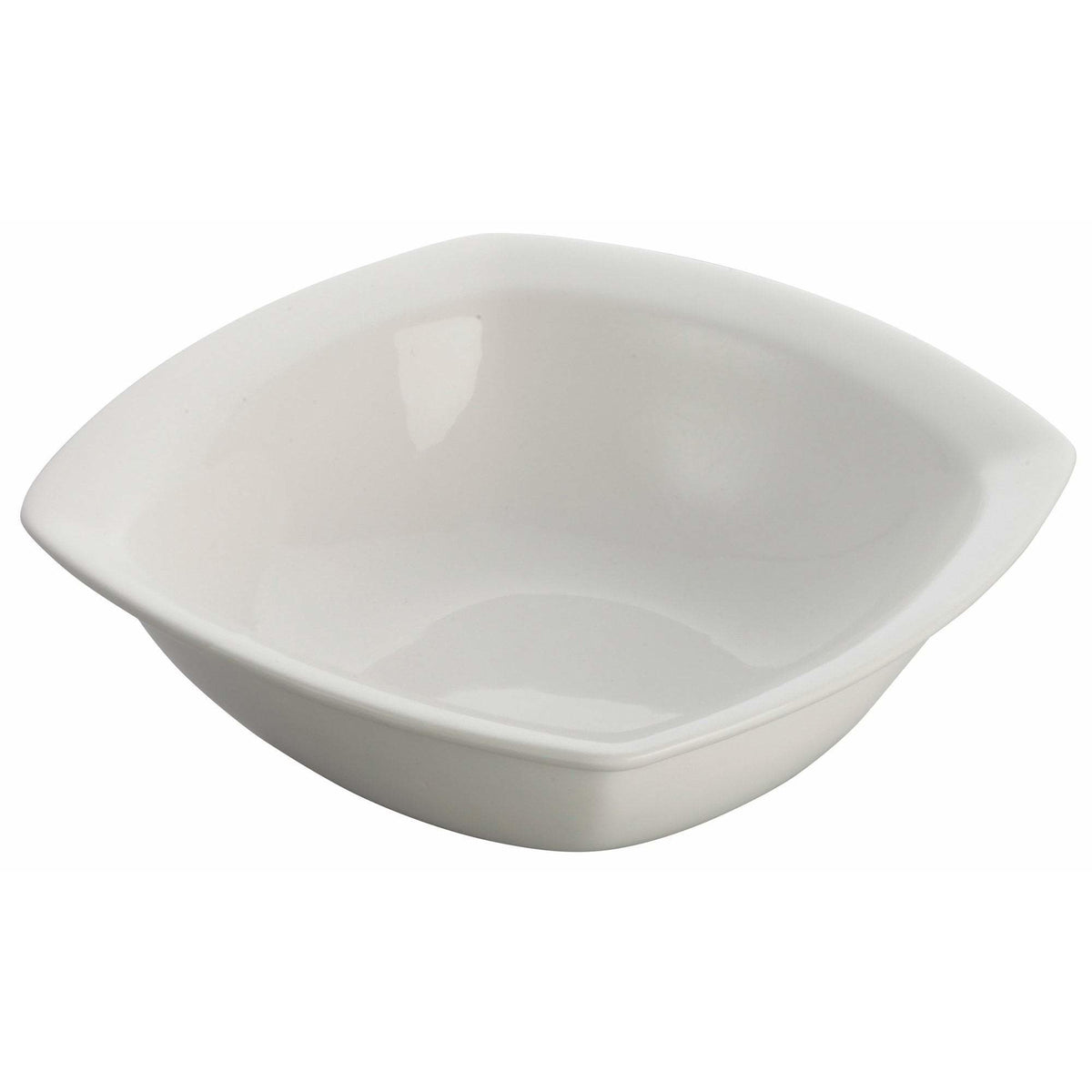 Winco - WDP020-101 - 5-1/2" Porcelain Square Bowl, Bright White, 36 pcs/case - Dinnerware - Maltese & Co New and Used restaurant Equipment