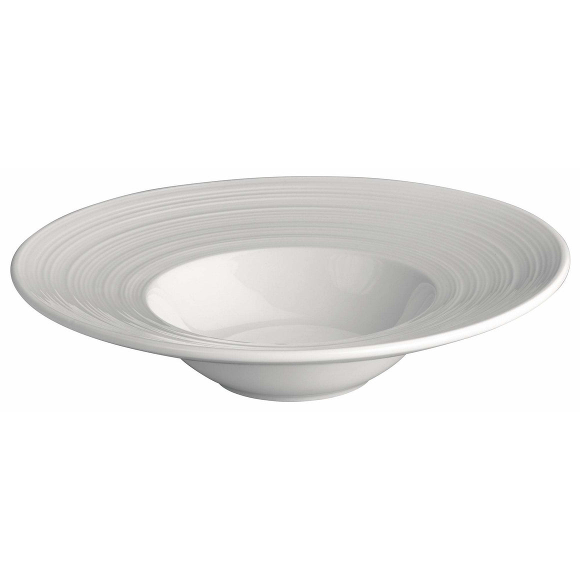 Winco - WDP022-104 - ZENDO 12"Dia. Porcelain Bowl, Bright White, 12 pcs/case - Dinnerware - Maltese & Co New and Used  restaurant Equipment 