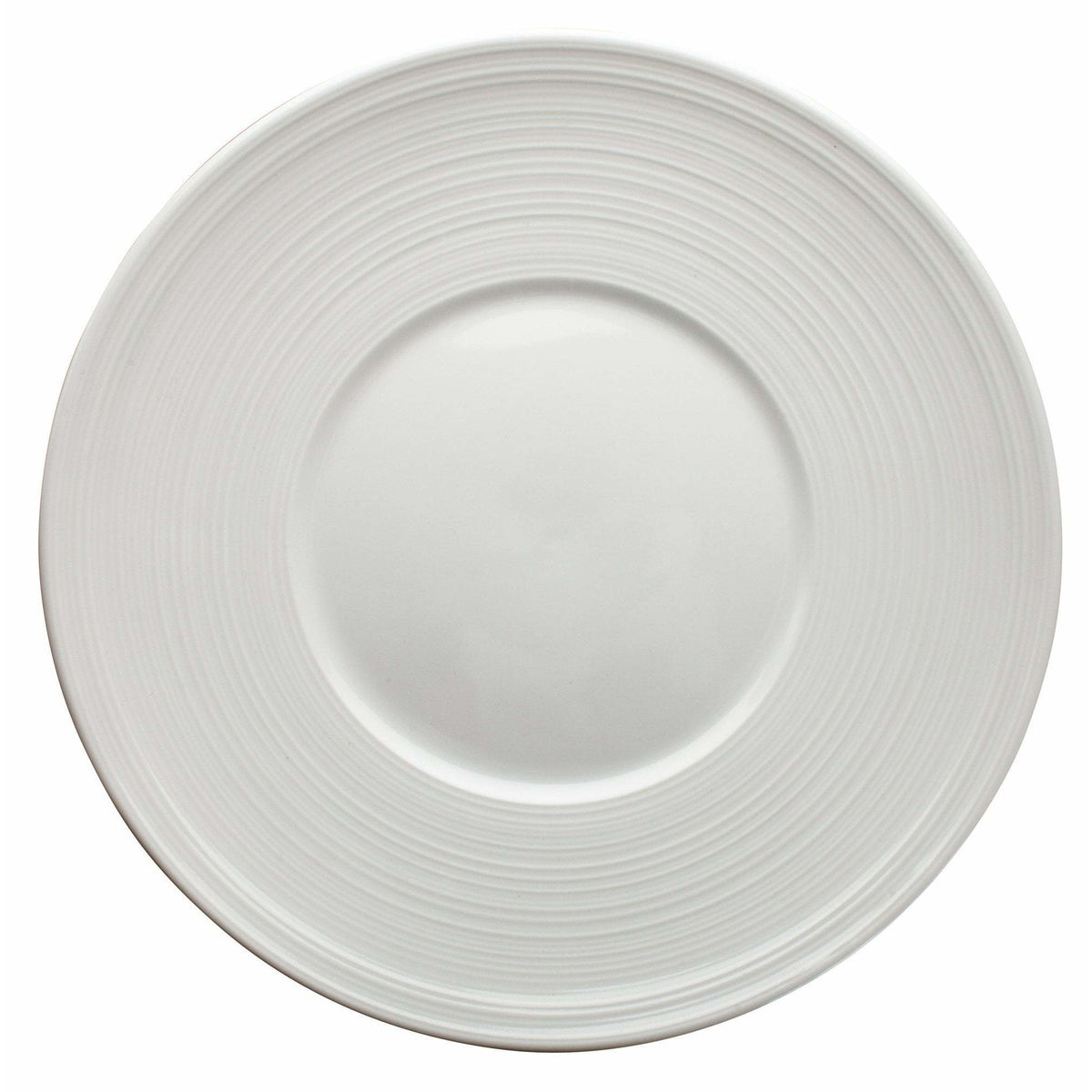 Winco - WDP022-107 - ZENDO 9"Dia. Porcelain Round Plate, Bright White, 24 pcs/case - Dinnerware - Maltese & Co New and Used restaurant Equipment