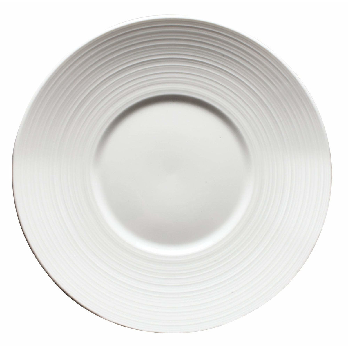 Winco - WDP022-108 - ZENDO 10"Dia. Porcelain Round Plate, Bright White, 24 pcs/case - Dinnerware - Maltese & Co New and Used restaurant Equipment