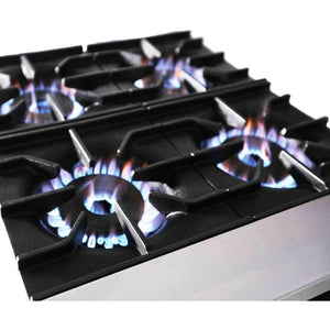 Venancio - 24" Gas Hot Plate - 4 Burner Controls - FA4M - Maltese & Co New and Used  restaurant Equipment 