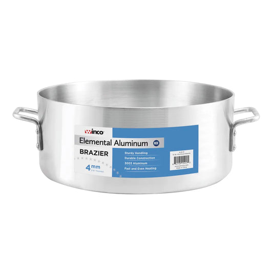 Winco ALB-40 40 qt Elemental Brazier, Aluminum - Maltese & Co